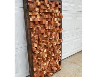 Acoustic Panel Sound Diffuser Soundproof Wall Art for Recording & Podcast Studio