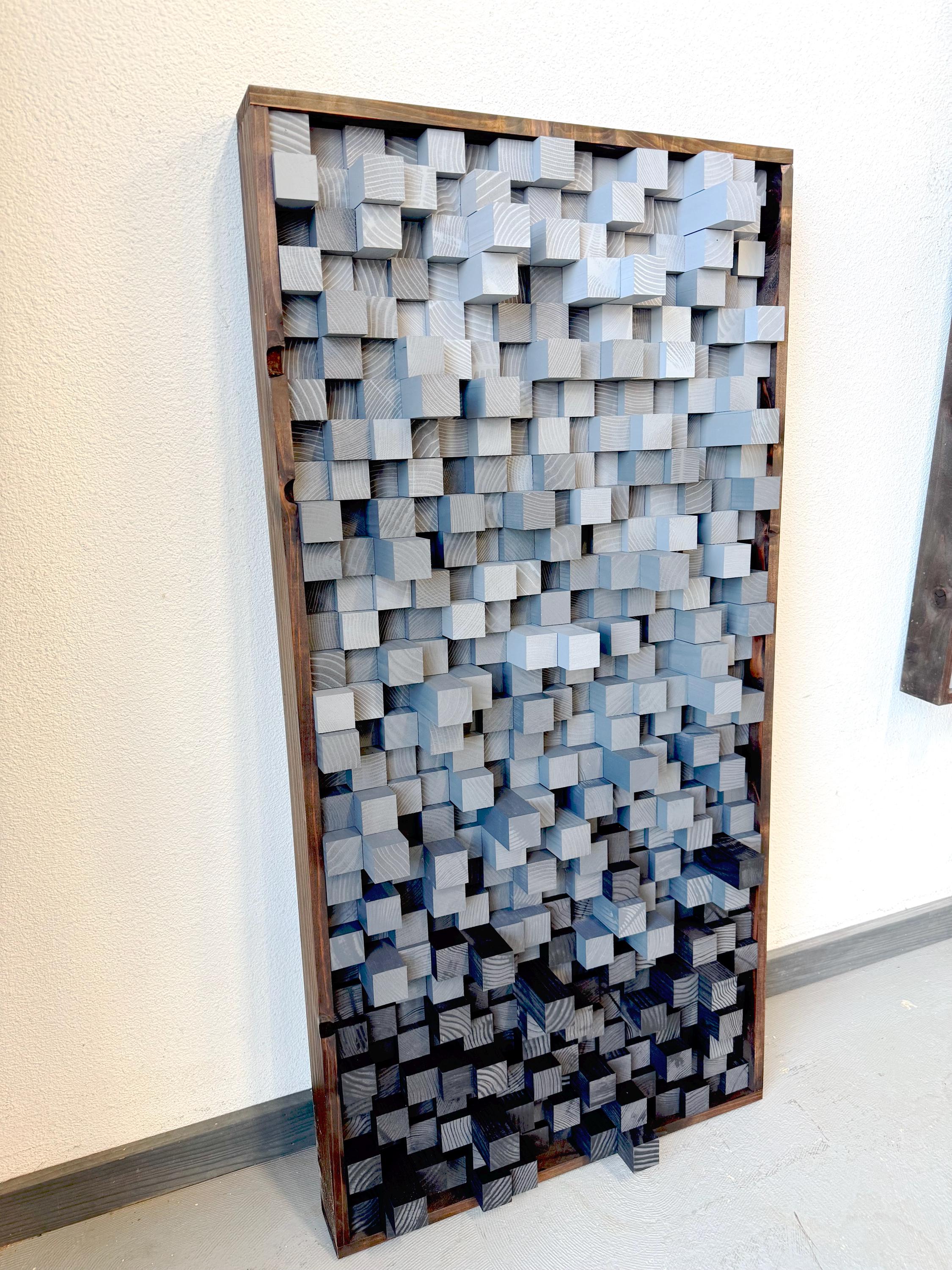 Acoustic Sound Diffuser Panel Wall Art for Recording Studio & Podcast ...