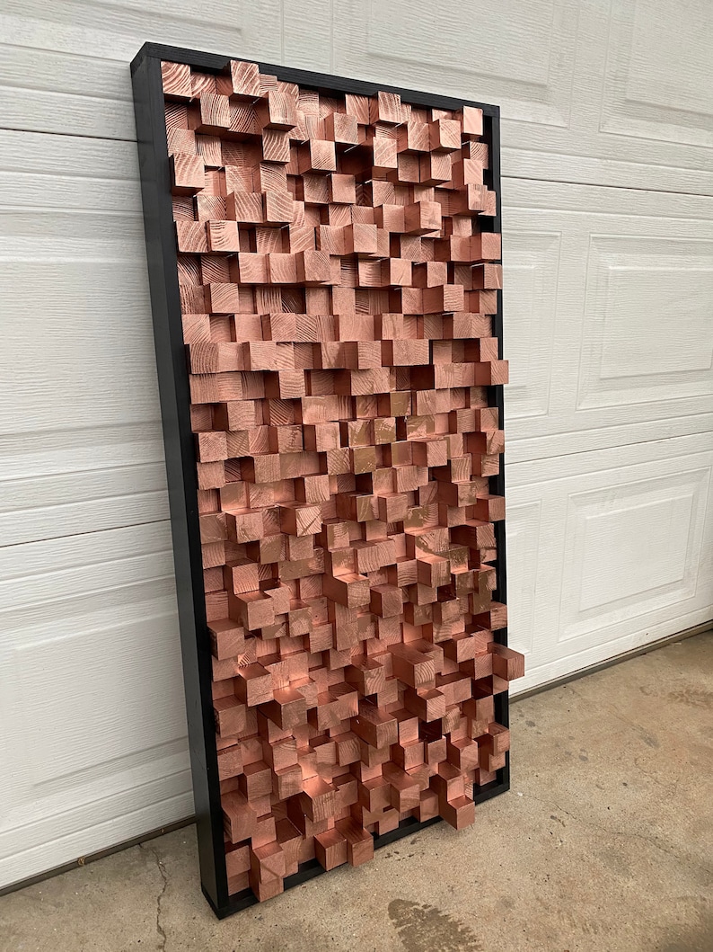 Acoustic Sound Diffuser Panel Wall Art for Recording Studio & Podcast ...