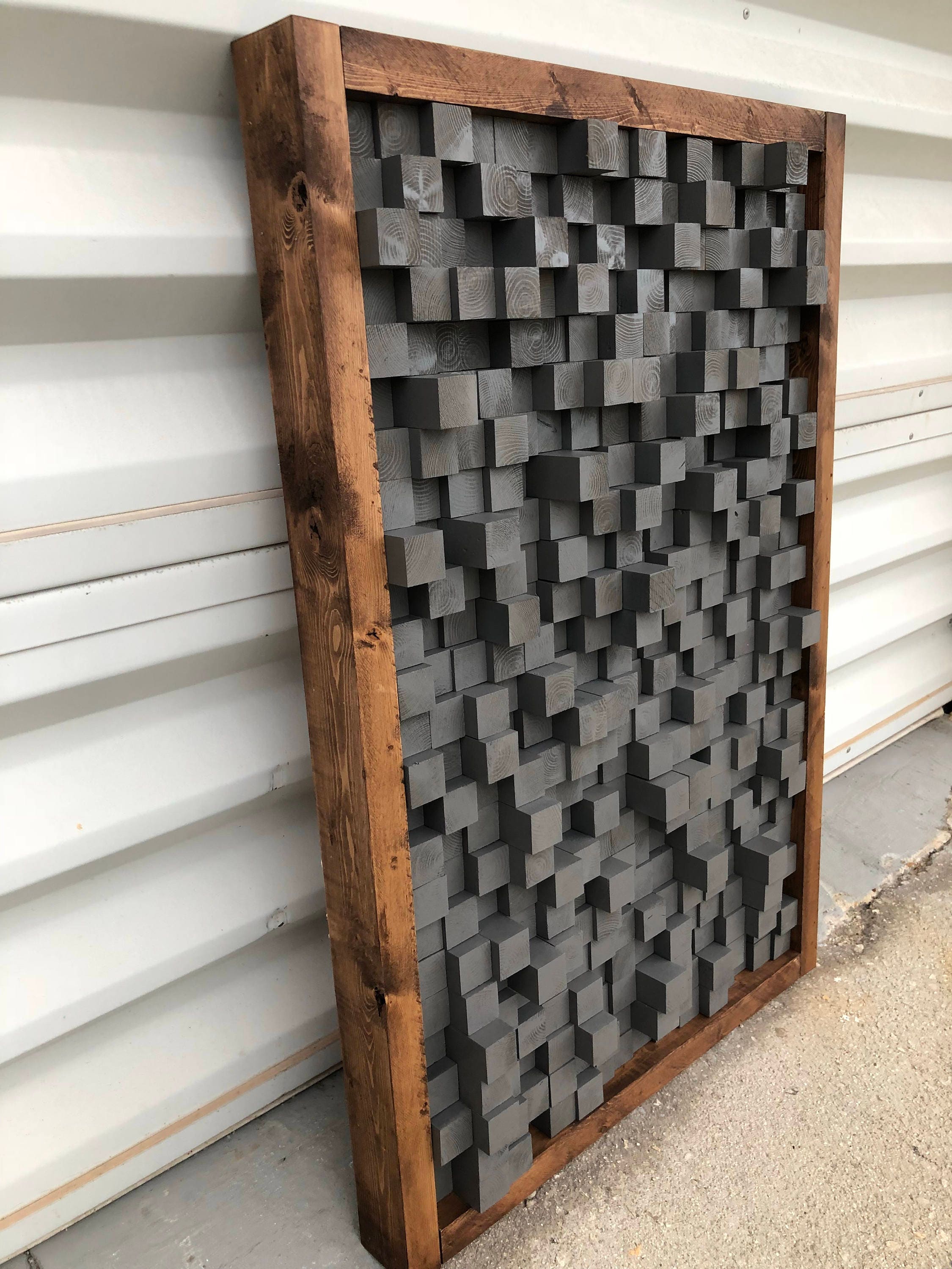 Wood diffuser acoustic panel 30x30cm BUK *500 - Pikacoustics