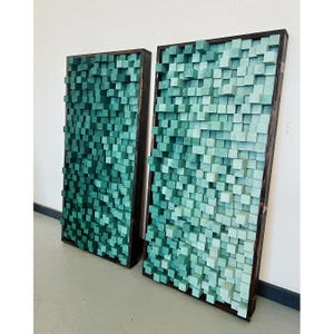 Professional Handcrafted Acoustic Panel Sound Diffuser Redwood Art