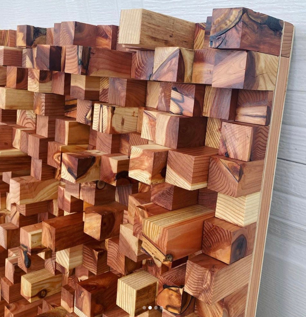 Studio Wooden Sound Diffuser Acoustic Panel Soundproofing Etsy