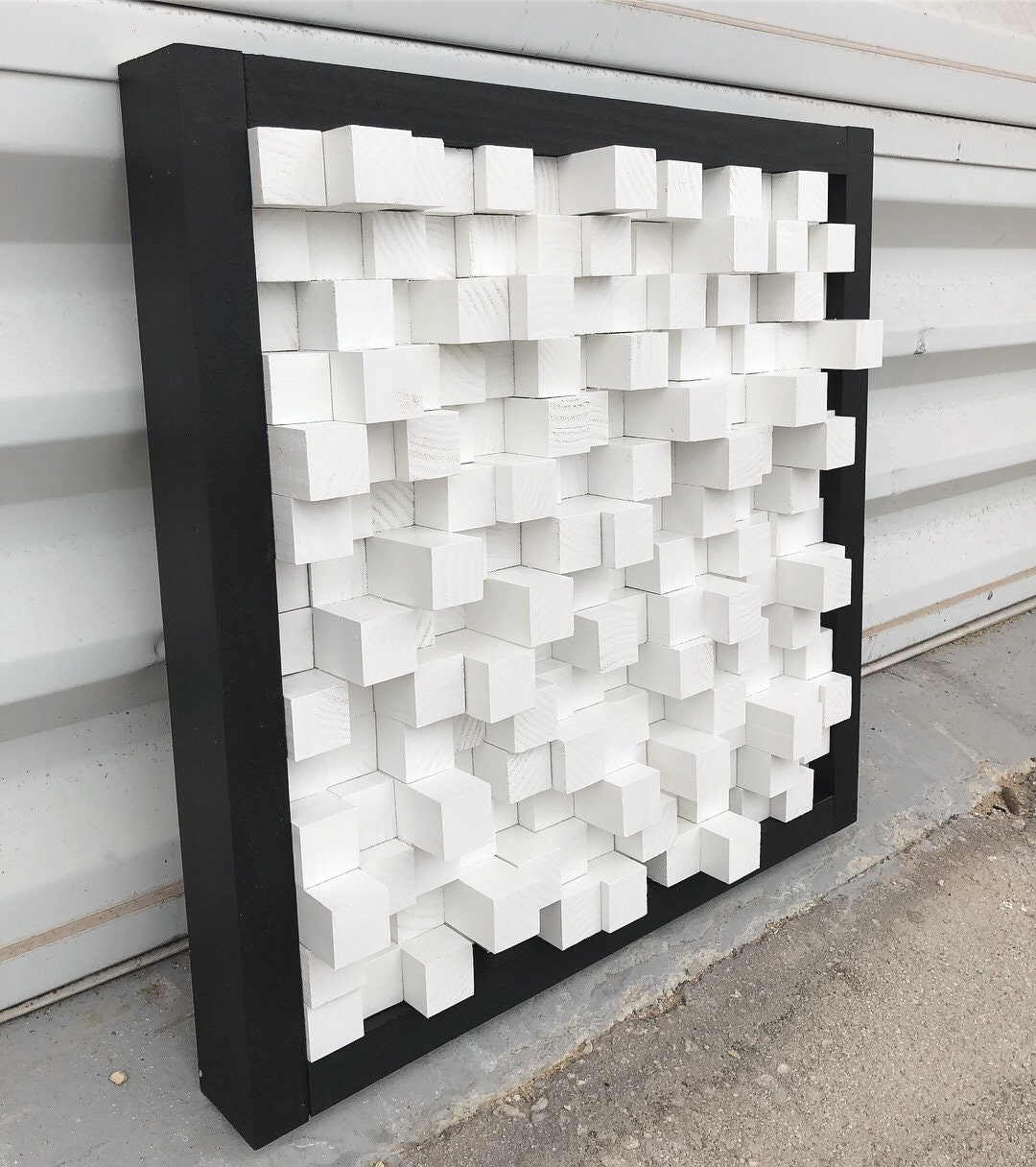Acoustic Sound Diffuser Panel Wall Art for Recording Studio & Podcast ...