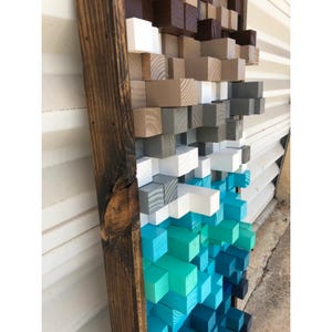 Professional Handcrafted Acoustic Panel Sound Diffuser Redwood Art