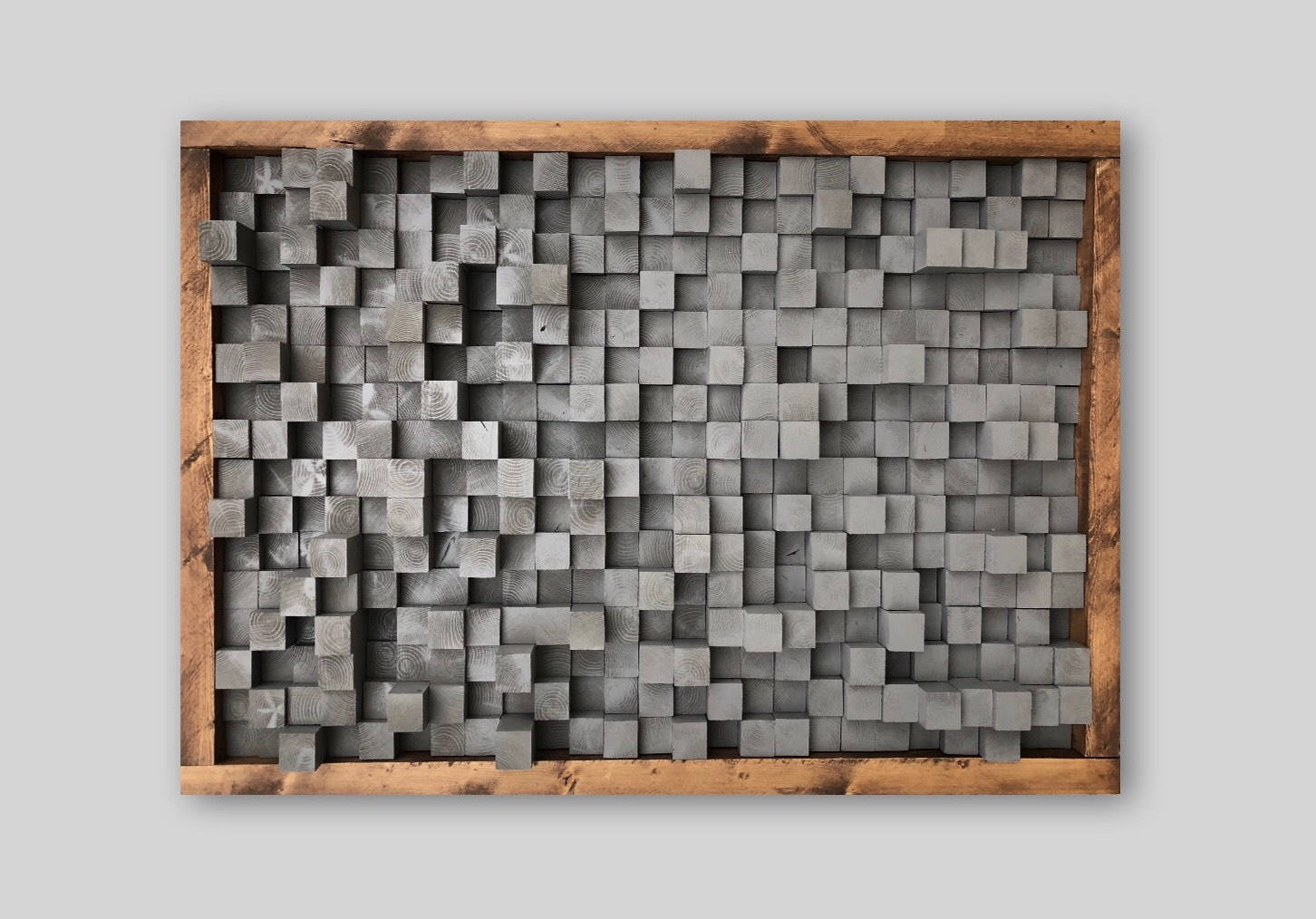 Reclaimed Wood Sound Diffuser Acoustic Panel Soundproofing Etsy