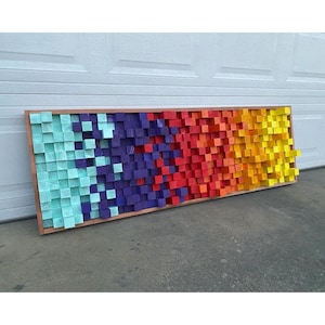 Acoustic Panel Sound Diffuser Soundproof Wall Art for Recording & Podcast Studio