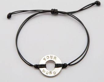 intent word bracelet