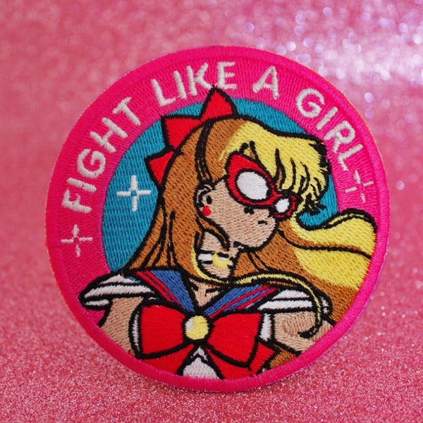 Sailor V Iron on Patch  (Original Design)