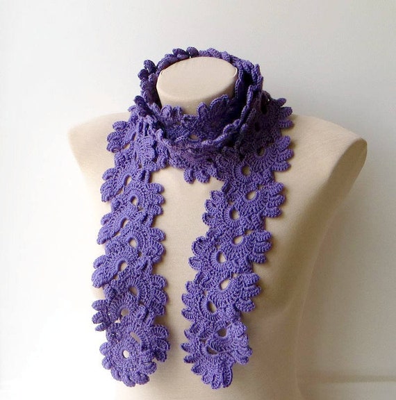 GNW Viscose Crinkled Fringe Women Scarf Shawl Wrap 19/"x68/" Lush Lilac Violet NWT