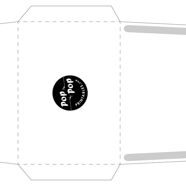 A8 Envelope Template - Etsy