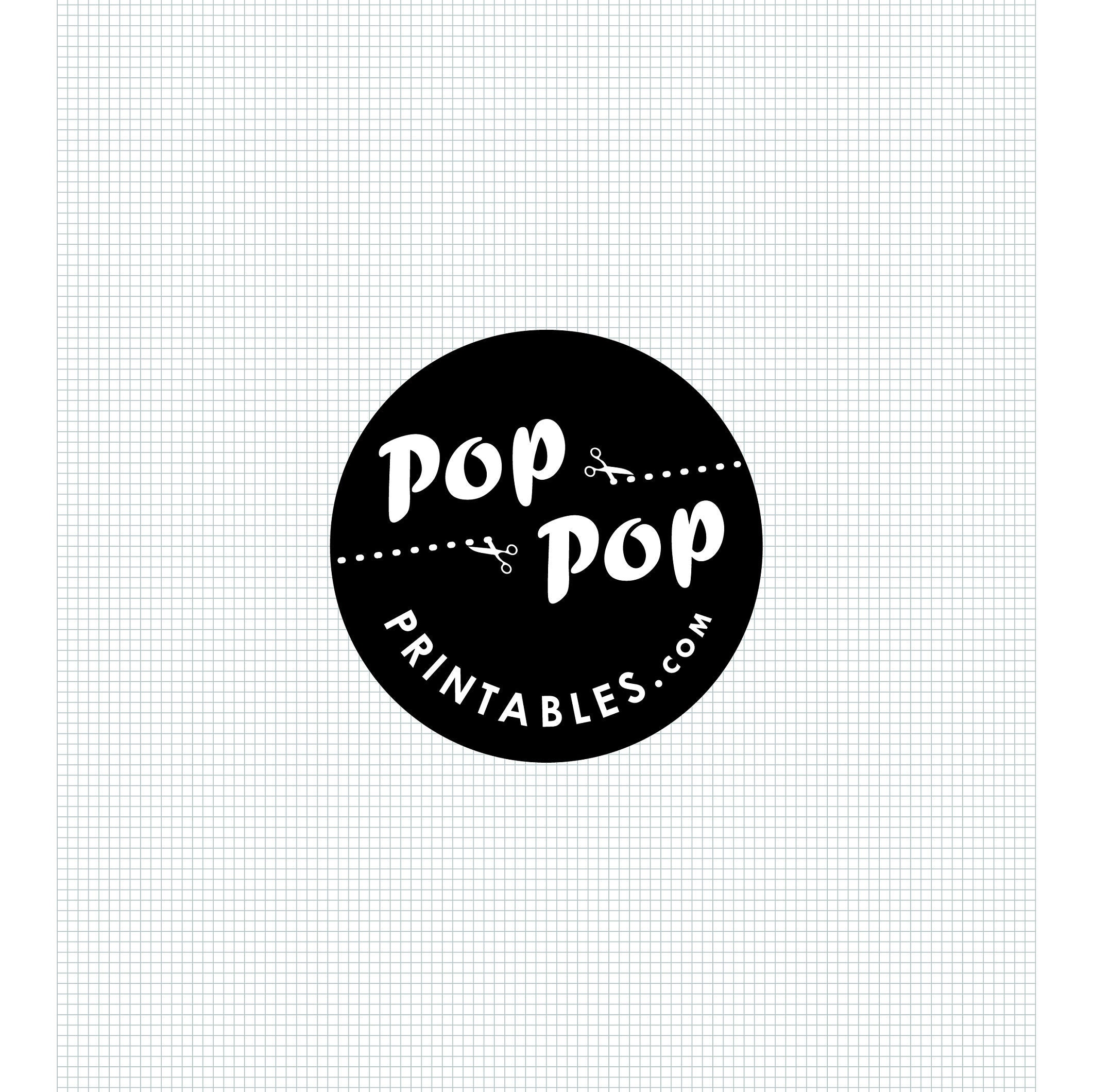 Download Grid Graph Dot Grid PRINTABLE Paper A5 A4 A3 Etsy