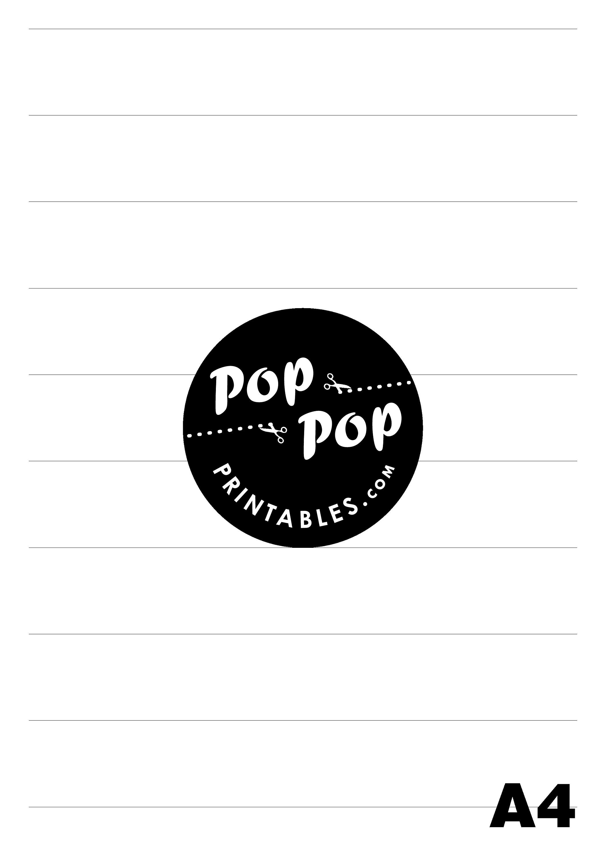 narrow printable lined paper printable wide digital