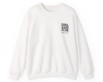 Personalized Cool Dads Club Sweatshirt - Custom Dad Gift