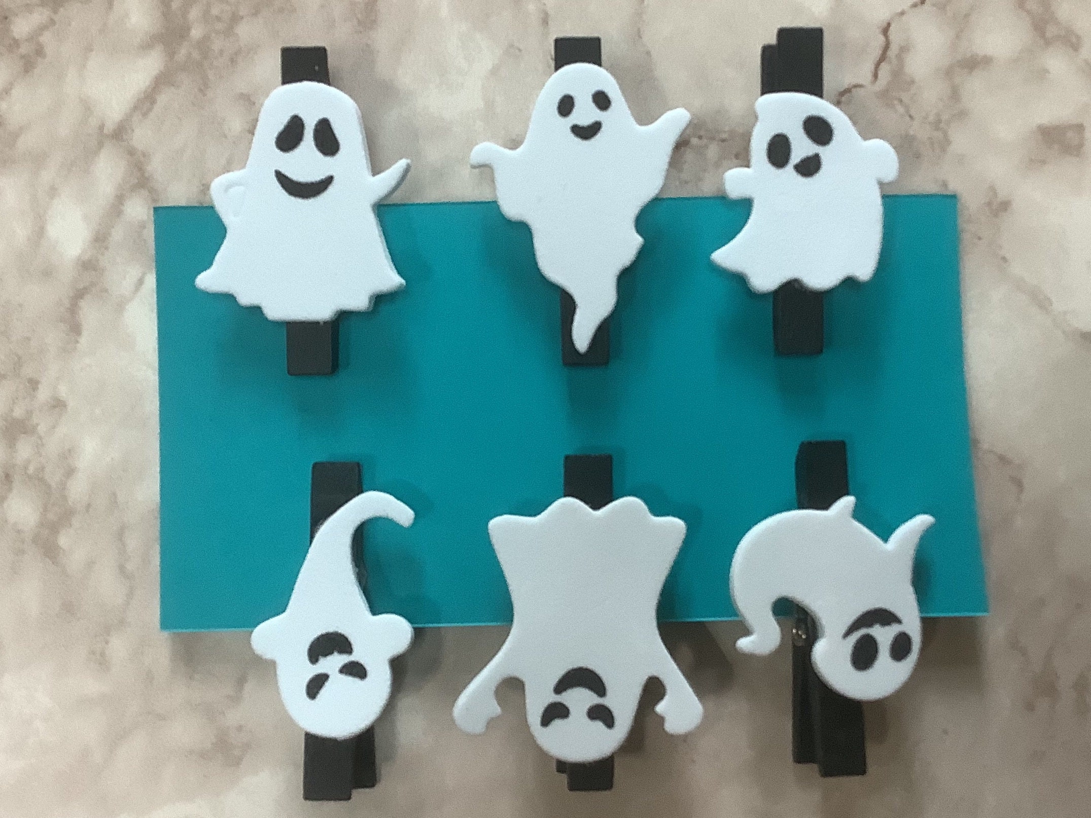 20pcs/set Mini Halloween Clothespins, Costume Decor Clips, Mini