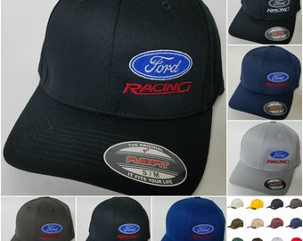 Ford Performance Slate Blue and White Mesh Hat