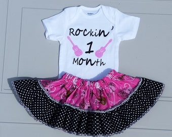 one month birthday dress