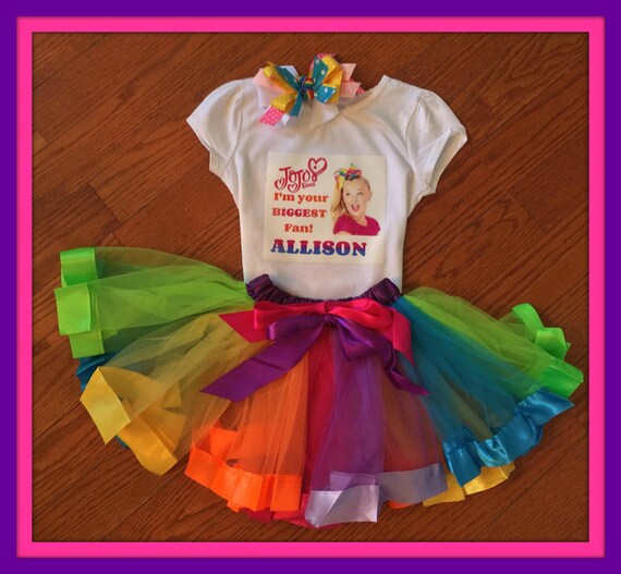 jojo siwa rainbow outfit