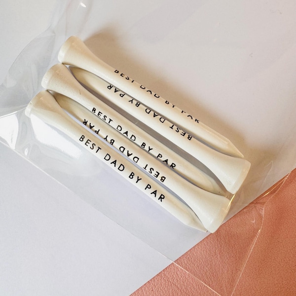 Custom golf tees, golf tee, golf, golf gift, gift for dad, Father’s Day gift, golf lover, stocking filler for him, stocking filler, best dad