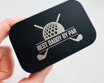 Best Daddy By Par tin with 70mm Golf Tees in