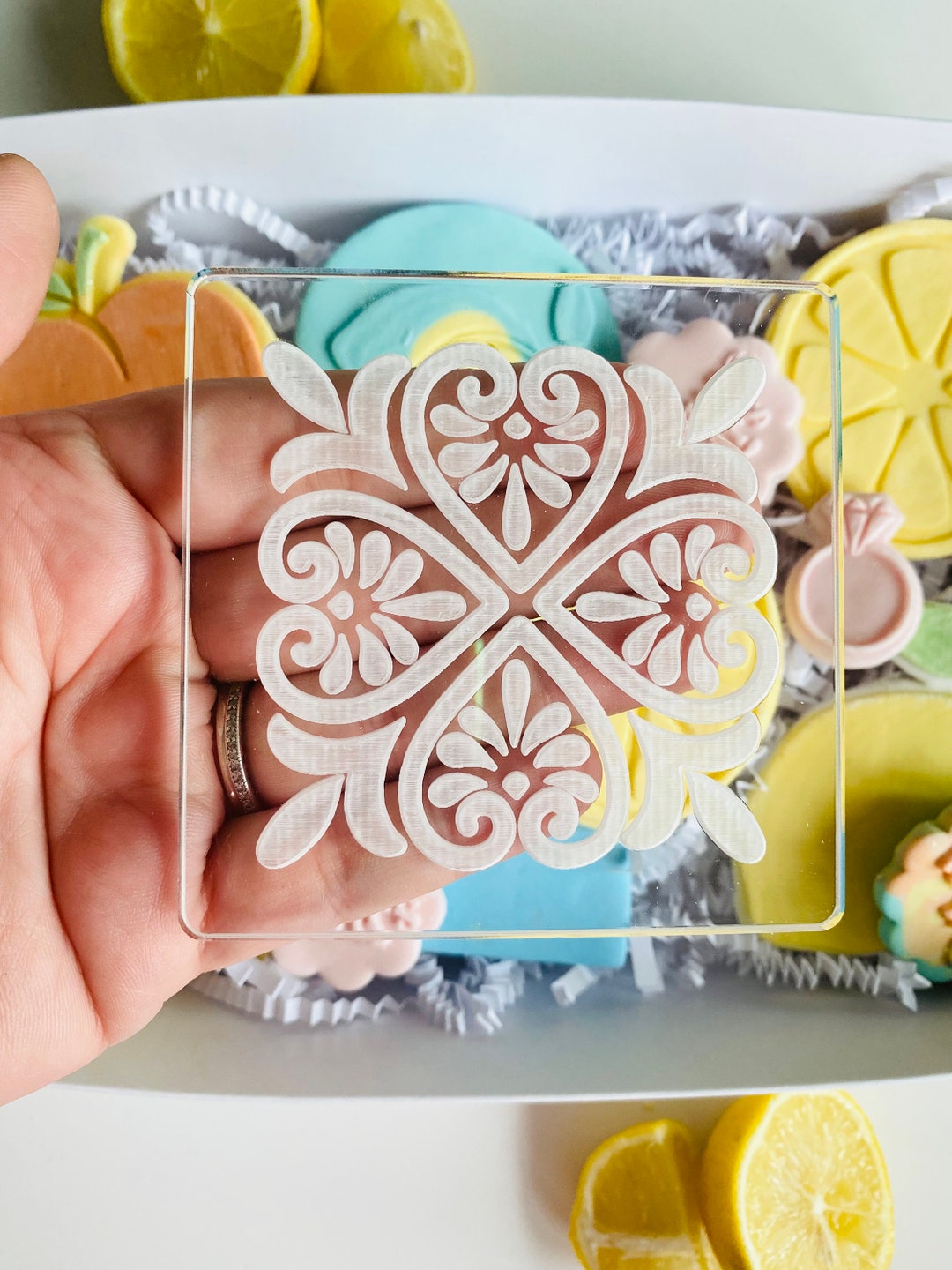 Amalfi Pattern #2 Embosser, Lemon, Amalfi Coast, Amalfi Wedding ...
