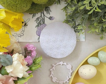 Gänseblümchen Prägung Acryl Stempel für Keks Cupcake Frühling