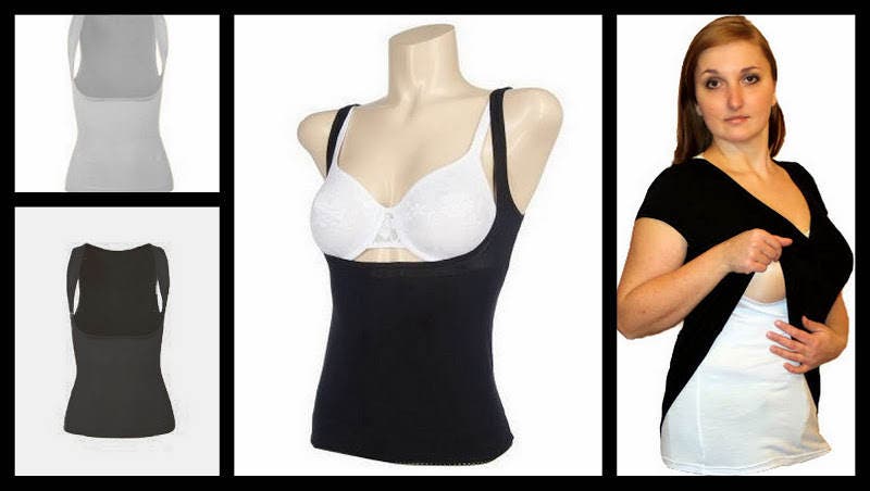 Breastfeeding Underbust Vest Make Every Top Breastfeeding Top SIZES 6-20 