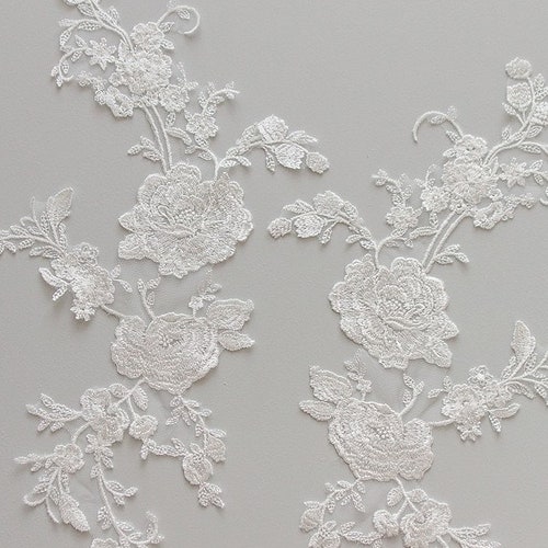 Beautiful 3D Venice Lace Applique for Bridal Gown Wedding Etsy