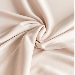 F18-004 // SKIN - High quality stretch lining fabric, super soft stretch bridal dress fabric, skin tone stretch lining