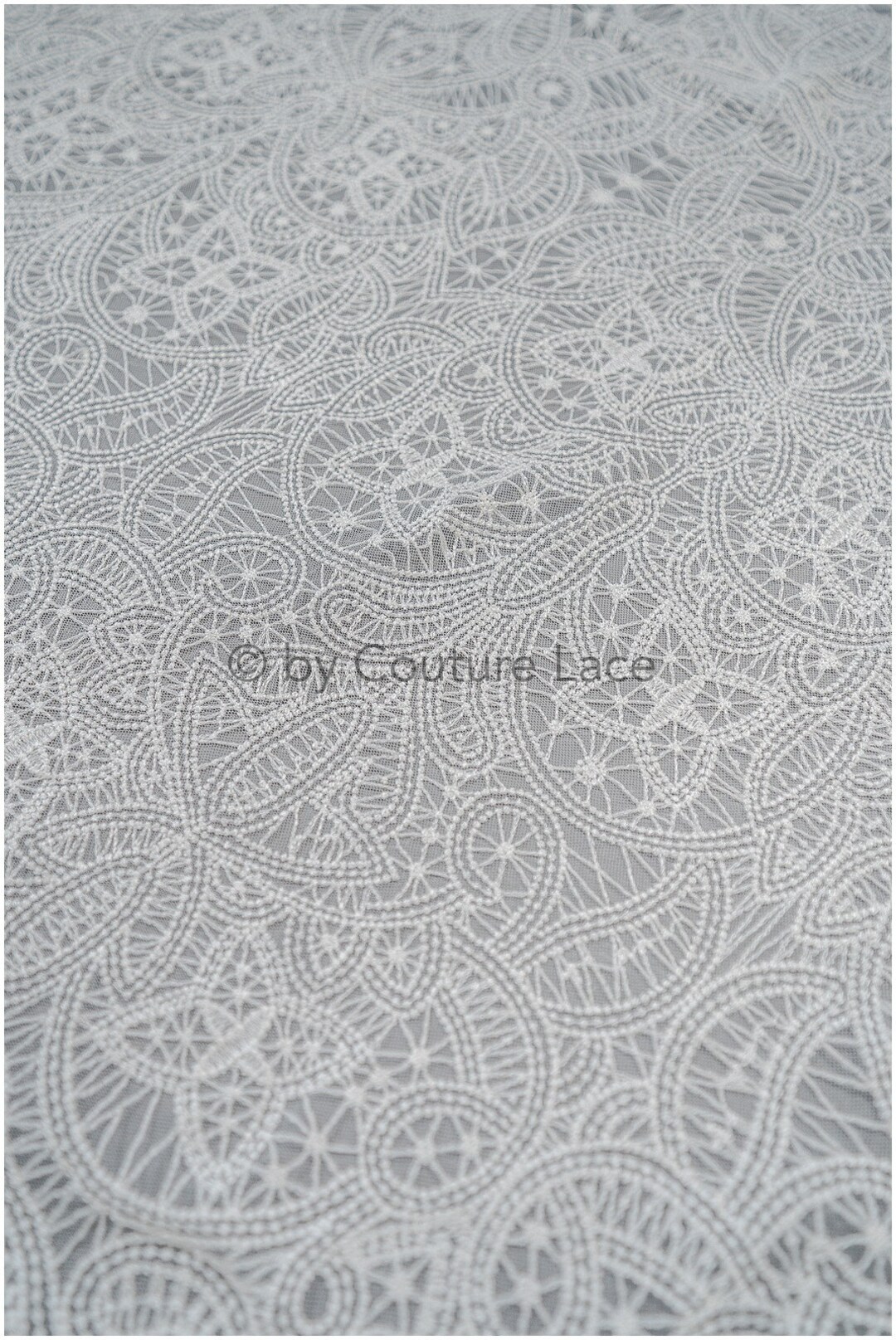 L20116E // Geometric Bridal Lace Fabric Modern Bridal Lace Etsy