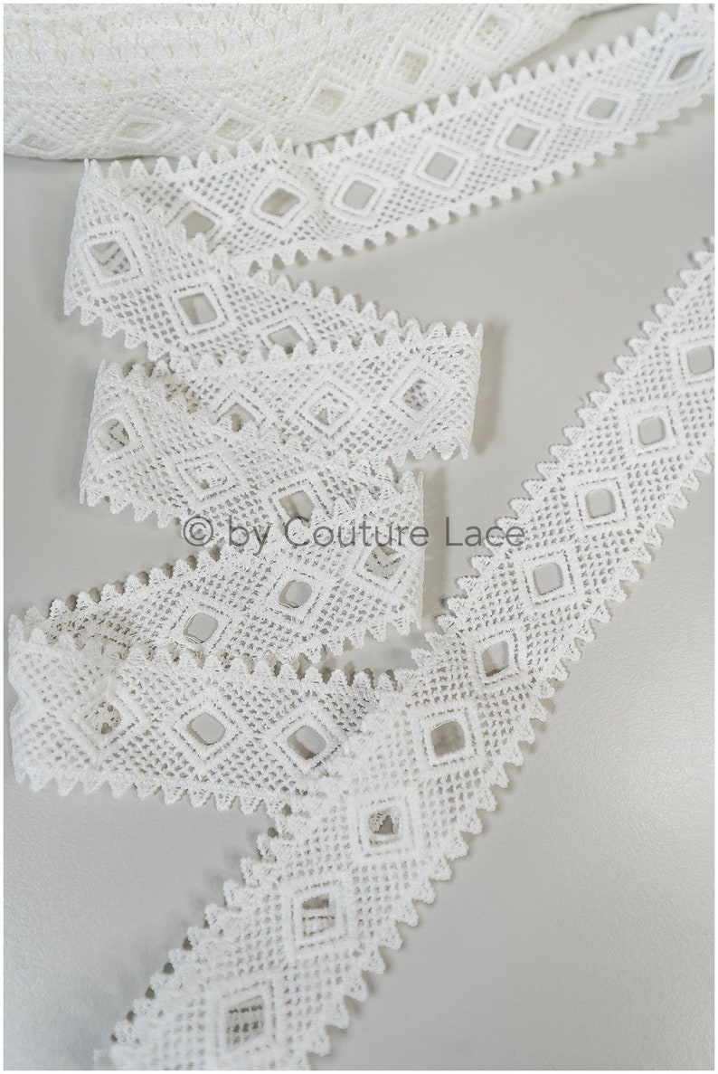Cinta De Encaje De Algodón 10 Yardas X 4cm - Para Manualidades, Scrapbooking Y Proyectos DIY
