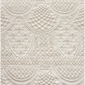 Geometric Lace Fabric -  Canada