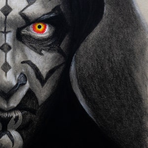Darth Maul - Starwars - Print of Original Artwork