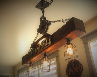 pulley light etsy