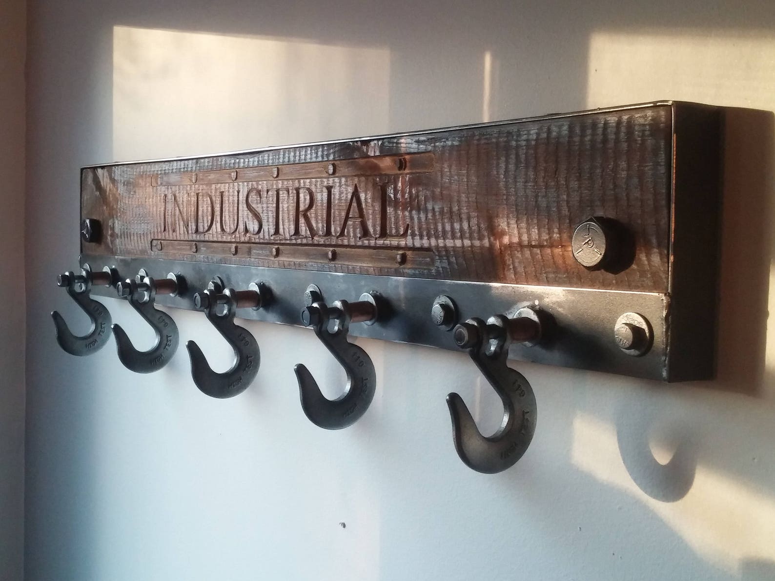 Industrial Coat Rack Etsy