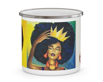 Every Queen Enamel Mug