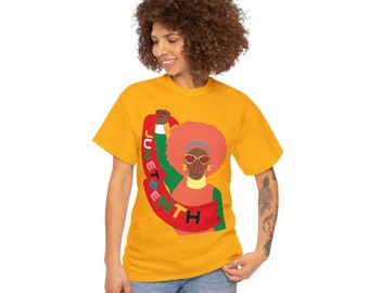 Juneteenth Unisex Heavy Cotton Tee