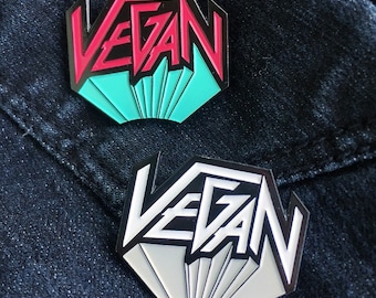 vegan pin