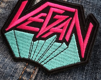 Embroidered Patch - Vegan Tattoo | Viva La Vegan - Foto 2