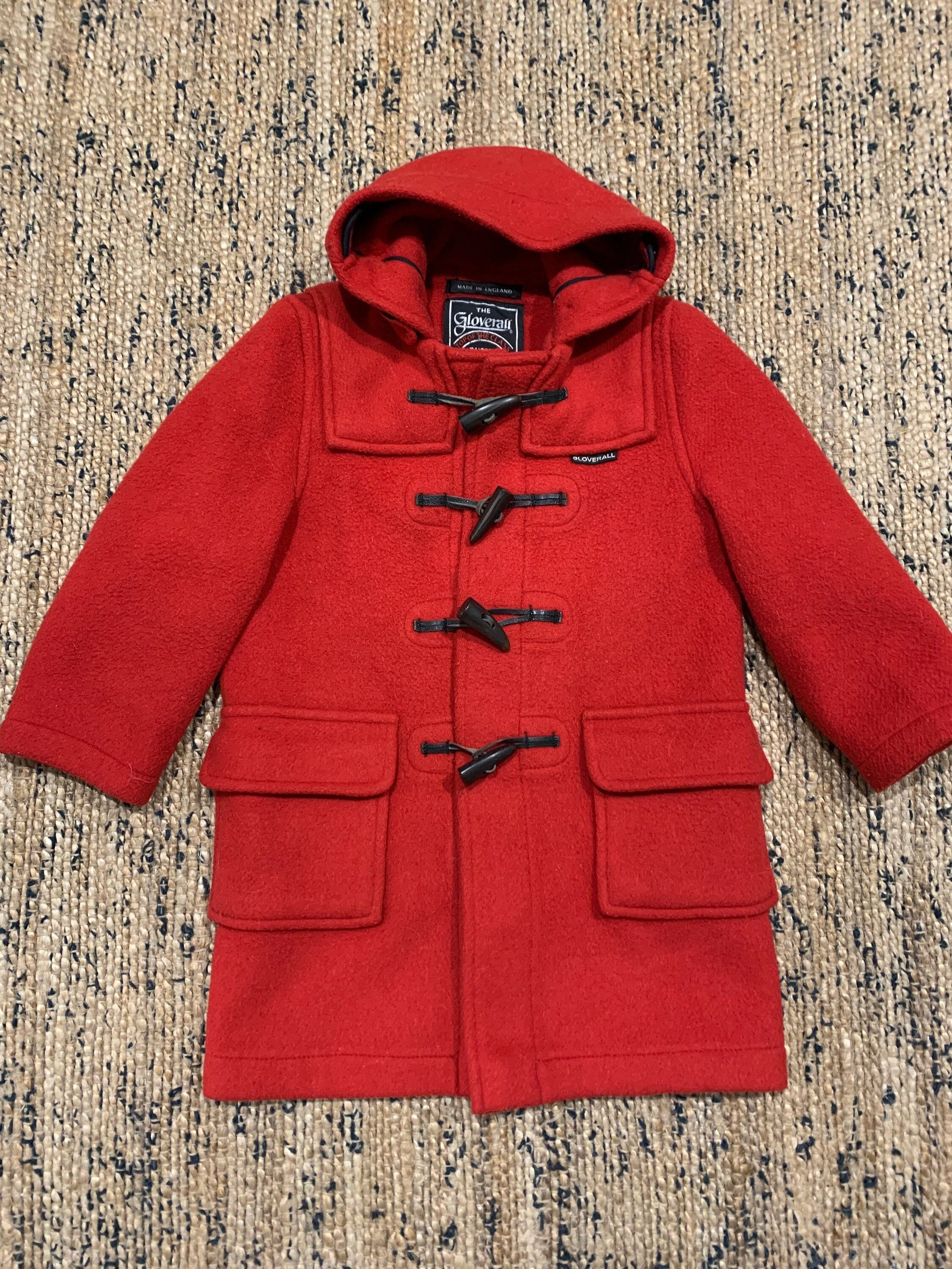 Boys red duffle best sale coat
