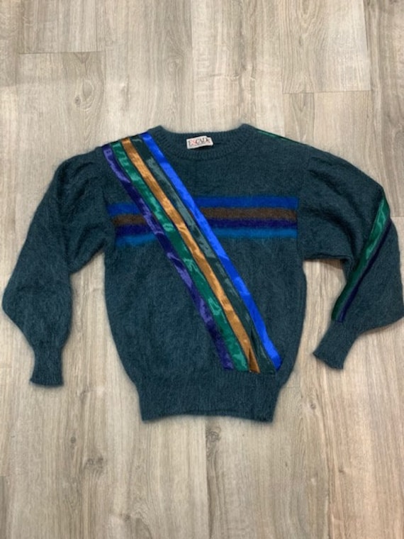 ESCADA Vintage 1980s Mohair Sweater XS / Vintage 1