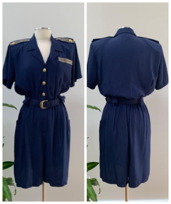 Vintage 80s does 1940s / 1930s Style Nautical Sail