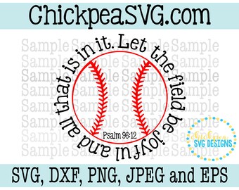 Let The Field Be Joyful Svg Etsy