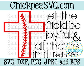 Let The Field Be Joyful Svg Etsy