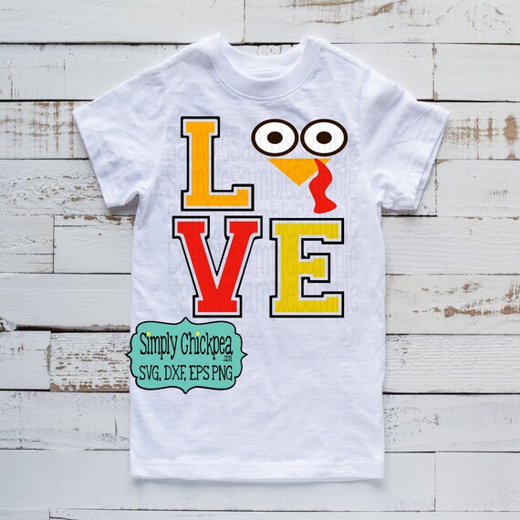 Download Turkey Love Svg Thanksgiving Svg Turkey Face Svg Etsy