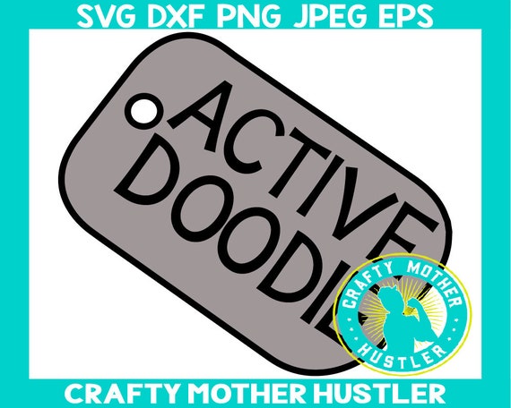 Download Active Doodie Svg Design Military Dog Tags Baby Svg Etsy