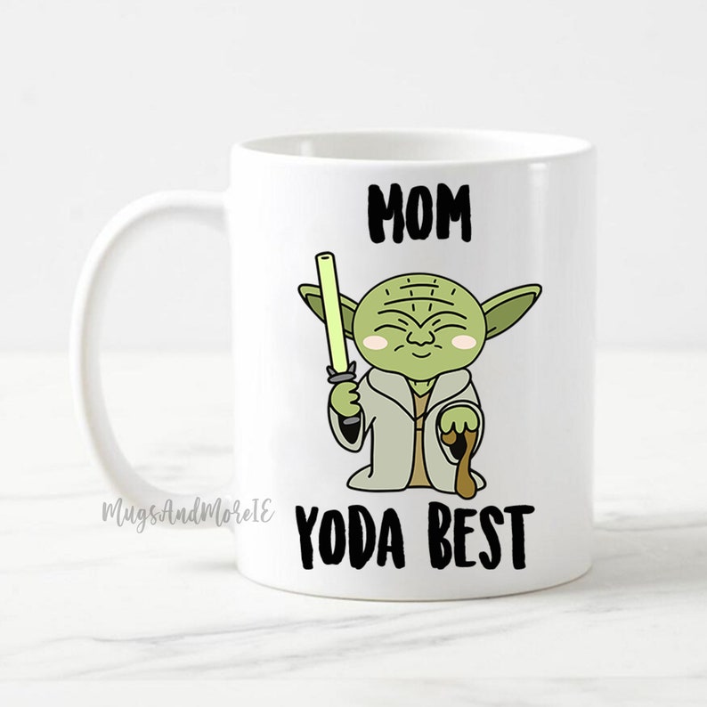 Mom Yoda Best Coffee Mug Mom Mug Gift for Mom Mom Gifts Etsy