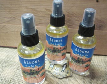 Sedona / Sedona Arizona / Sedona in a Bottle mister / Sedona in a Bottle essential oil blend / Sedona gifts