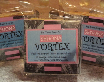Sedona / Jabón Vortex de Sedona / Regalos de Sedona / Sedona, Arizona / Tierra de Sedona / Hecho a mano en Sedona /