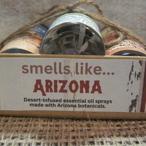 Smells like Arizona / Arizona gift set/ Arizona aromatherapy / Arizona essential oil sprays image 2