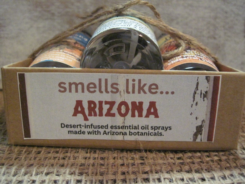 Smells like Arizona / Arizona gift set/ Arizona aromatherapy / Arizona essential oil sprays image 2